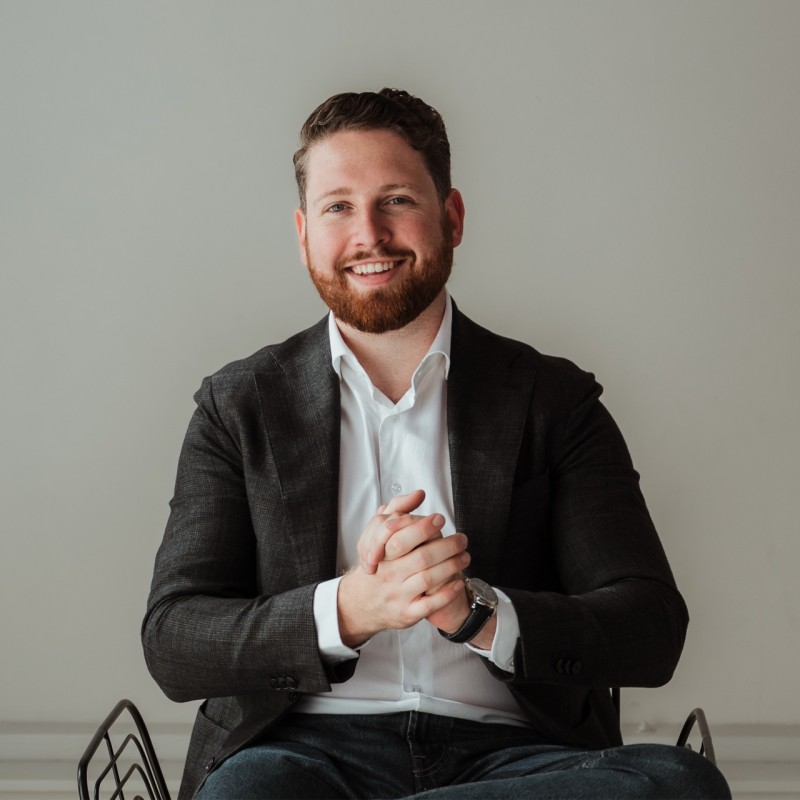 Portret van Xander de Bruine, Marketing & Innovatie Manager